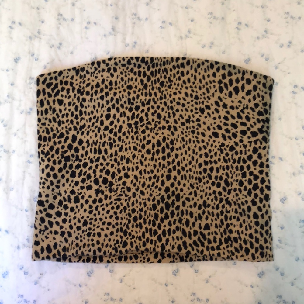 Brandy Melville printed tube top
